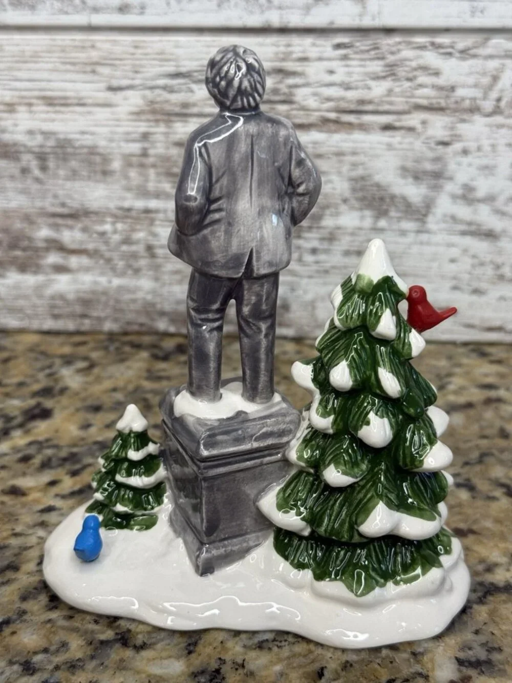 Department 56 The Original Snow Village Statue Of Mark Twain #5173-0